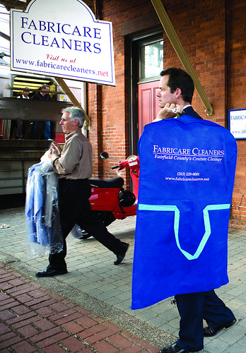 Ecofriendly green dry cleaner in New Canaan, Connecticut